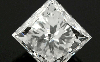 A square shape diamond, weighing 0.22ct.