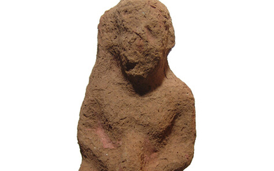 A terracotta figure of Harpokrates, Ptolemaic