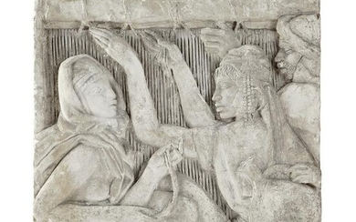 ALFRED-AUGUSTE JANNIOT (1889-1969) Bas-relief original