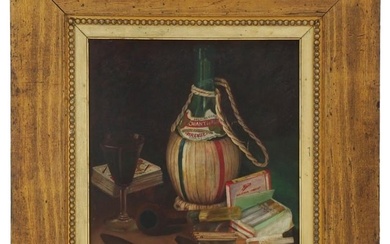 AMERICAN STILL LIFE OIL PAINTING BY GEORGE GLENN NEWELL