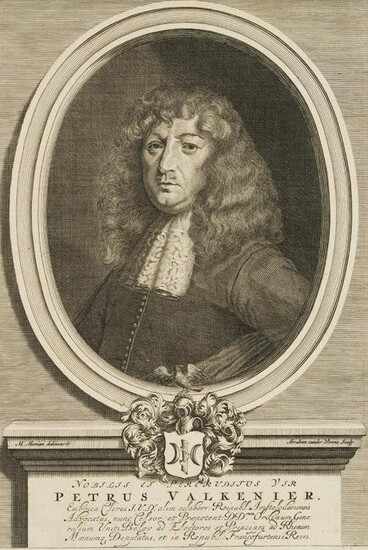A.WENNE (*1656) after MERIAN (*1593), Portrait of