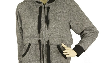 Adidas Stella McCartney " Ess " Gray Hooded Jacket