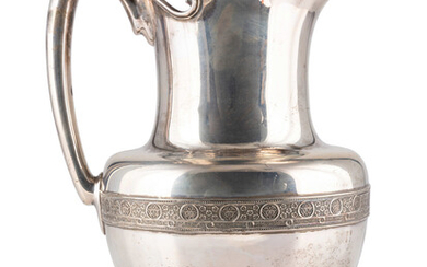 An American Silver Water Pitcher