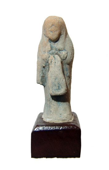 An interesting Egyptian terracotta overseer ushabti