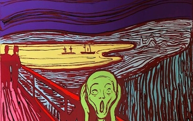 Andy Warhol (1928-1987)(after) The Scream (Sunday B. Morning) (set of three)