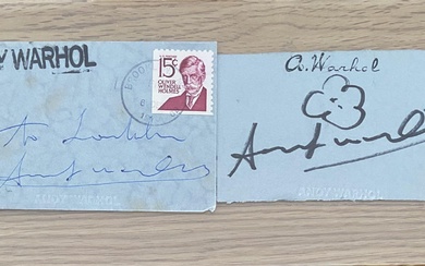 Andy Warhol (after) - Envelope & Drawing