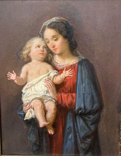 Anonimo del XIX secolo - Madonna col Bambino