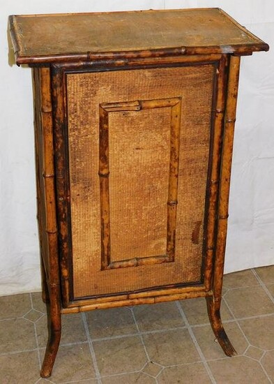 Antique Bamboo Cabinet