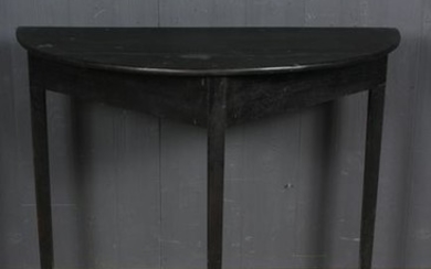 Antique Demilune Table