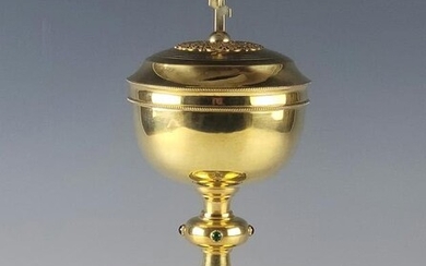 Antique Russian Gilt Silver Chalice