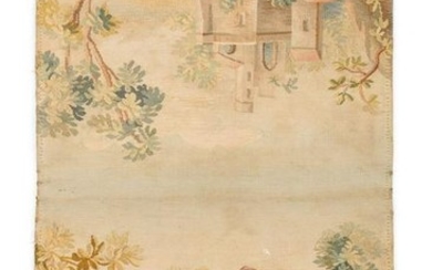 Antique Tapestry 35 X 21 cm