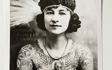 Artoria Gibbons (1893-1985) - Tattooed Lady