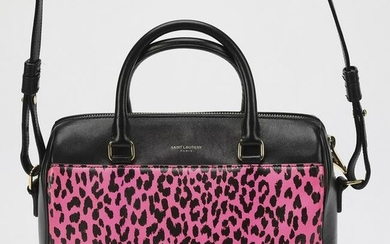 Authentic Yves St-Laurent Panther Mini Bowling Bag