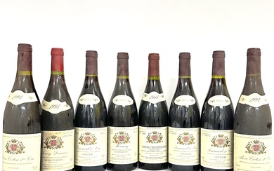 BOURGOGNE Lot de 8 bouteilles, Pierre Laforest : - MAZIS-CHAMBERTIN. Grand cru. 1 bouteille de...