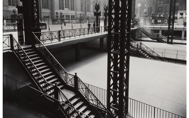 Berenice Abbott (1898-1991), Pennsylvania Station, Interior (1936)