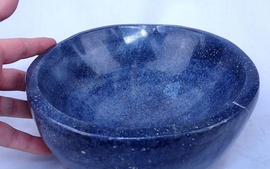 Big Lazulith bowl - 211×209×100 mm - 4424 g