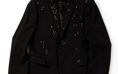 Black Wool Jacket, circa 2000 | Veste en gabardine de laine noire, circa 2000, Dior Homme