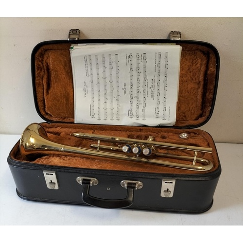 Boosey and Hawkes Trumpet in Carrying Case.