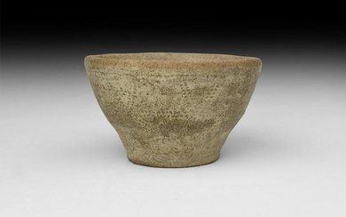 Bowl with Roulette Decoration