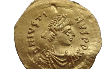 Byzantine Empire. Justin I (AD 518-527). Tremissis