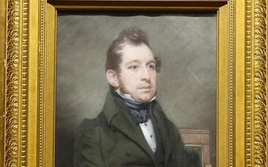 CHARLES HOWARD HODGES (1764-1837), "Portrait of un unknown gentleman", ca. 1820
