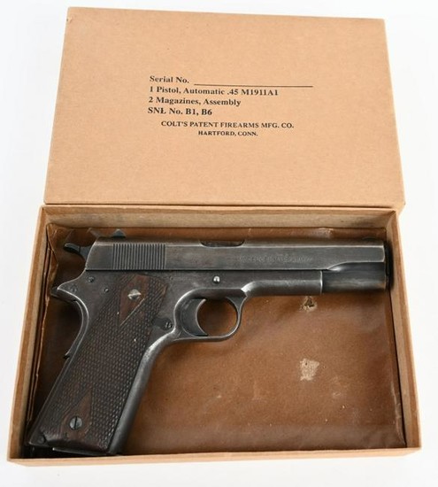 COLT MODEL 1911 US ARMY 45 AUTO PISTOL MADE 1919