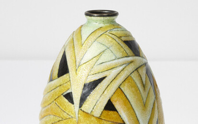 Camille FAURÉ 1874-1956 Vase forme «Louis» - circa 1970
