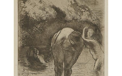 Camille Pissarro, Les Trois Baigneuses