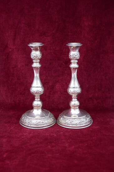 Candlestick - .925 silver - Israel - Second half 20th century