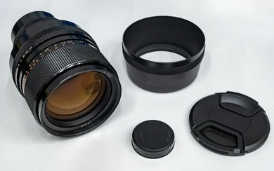 Carl Zeiss Jena MC Sonnar 180mm f/2.8, (+M42 Mount Adapter, Caps and Hood )