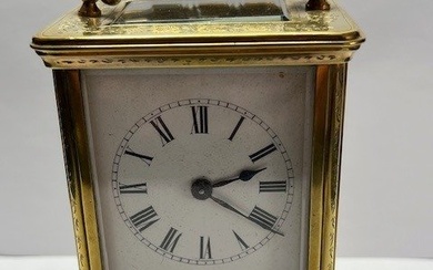 Carriage clock - Art Nouveau - Brass - 1910-1920