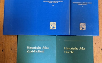 [Cartography]. Schilder, G. Monumenta Cartographica Neerlandica. Vol. III and V....