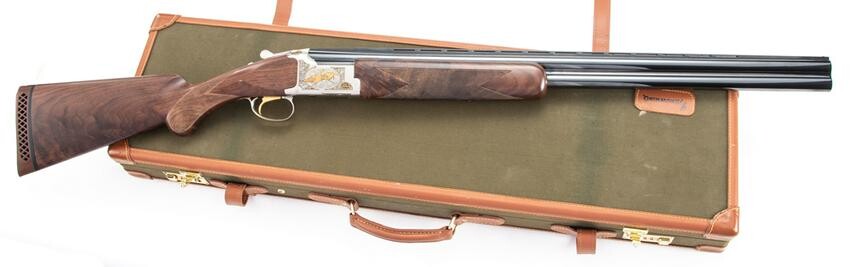 Cased Browning, Citori Model, O&U Shotgun, 1 of 1 with