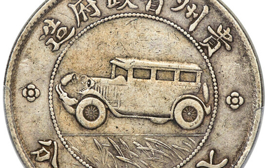 China: , Kweichow. Republic "Auto" Dollar Year 17 (1928) VF35 PCGS,...