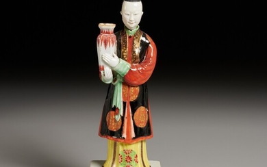 Chinese Export famille rose figure