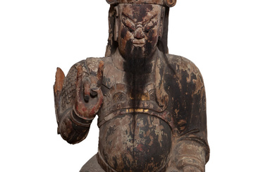 Chinese Qing Dynasty Wood Sculpture