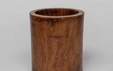 Chinese Wood Brush Pot