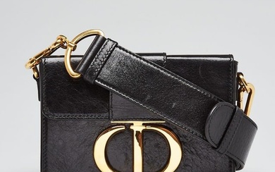 Christian Dior Black Calfskin Leather