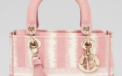 Christian Dior Pink Cannage D-Stripes