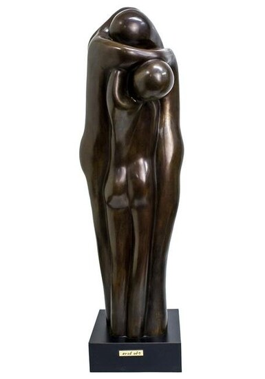 Cila Leviush (b.1947) - Family, Bronze Sculpture.