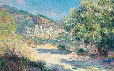 Claude Monet Claude Monet 克勞德・莫內 | Route de Monte-Carlo 蒙特卡羅之路