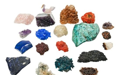 Collection of Semi-Precious and Quartz Mineral