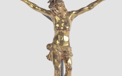 Corpus Christi Baroque Allemagne du Sud ou Italie, XVIIe siècle Bronze coulé, finement gravé et...