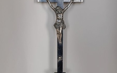 Crucifix - Silver - 1850-1900