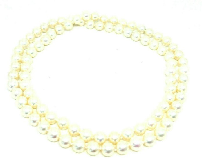 Cultured Pearl Bead Necklace