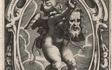 Custos, Raphael - nach Lucas Kilian 6 Kupferstiche mit biblischen Motiven aus der Serie: Emblemata