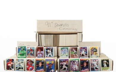 Donruss with Other Sports Cards Featuring John Smoltz Rookie, 1980s-1990s