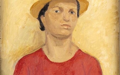 EMANUELE CAVALLI (Lucera, 1904 - Firenze, 1981) Portrait of Vera,...