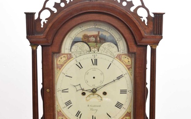 Early 19th century mahogany-cased longcase clock, Garrard, Bury [St. Edmunds]