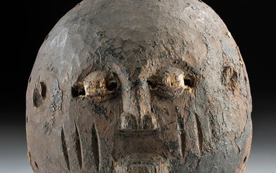 Early 20th C. African Yoruba Gelede Mask